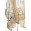 Cream Printed Readymade Salwar Suit 02