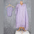 Liac Violet Cotton Embroidered Readymade Salwar Suit