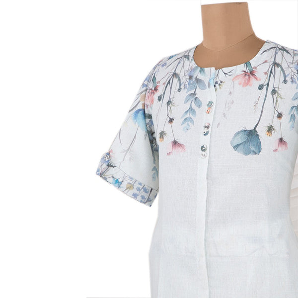 Light Blue Printed Co-ord Set