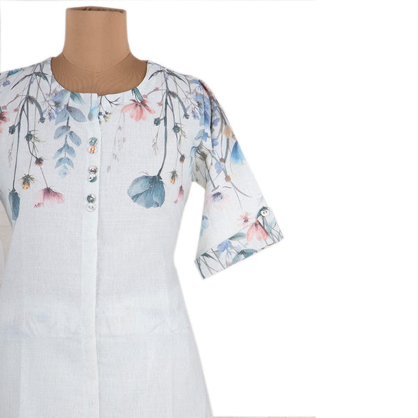 Light Blue Printed Co-ord Set