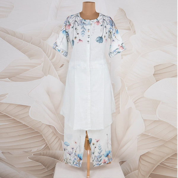 Light Blue Printed Co-ord Set