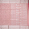 Amaranth Pink Brocade Soft Silk Saree With Silver Zari Work - Kumaran Silks