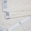 8 Muzham Unbleached Cotton Dhoti With Silver Zari Border - Kumaran Silks