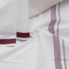 Unbleached Cotton Dhoti With Simple Border 02 - Kumaran Silks