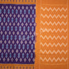 Pochampally Cotton Violet Saree Without Blouse - Kumaran Silks