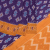 Pochampally Cotton Violet Saree Without Blouse - Kumaran Silks