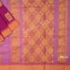 Kanchi Cotton Embroidered Magenta Pink Saree - Kumaran Silks