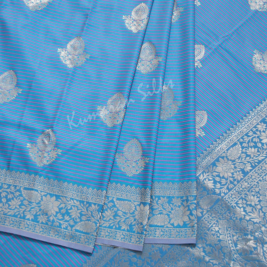 Semi Banaras Multi Colour Embroidered Saree