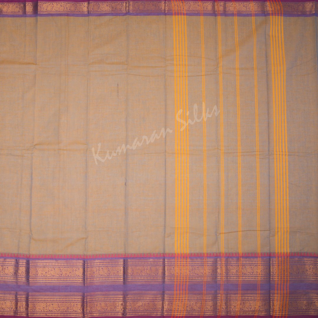 Chettinad Cotton Shot Colour Plain Saree With Rettapettai Border 03