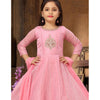 Silk Cotton Light Pink Salwar Suit - Kumaran Silks