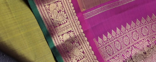 A Significance of the Hamsa (Swan) Motif in Kanchipuram Silk Sarees