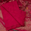 Mul Cotton Magenta Pink Unstitched Salwar Material With Dupatta