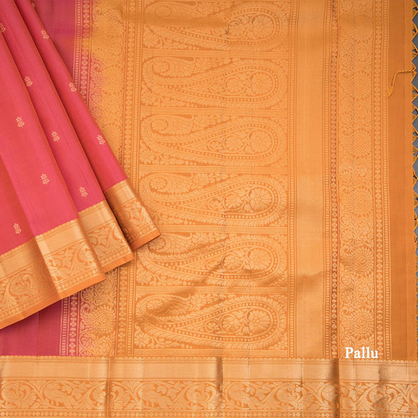 Red Kanchipuram Soft Silk Saree