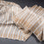 Raw Silk Cream Stripes With Thread Work Saree