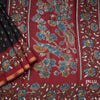 Tussar Black Printed Saree
