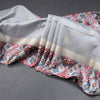 Raw Silk Grey Saree With Zari Buttas On The Body