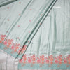 Fancy Silk Turquoise Stylish Thread Work Saree
