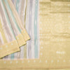 Tissue Banaras Multi Colour Zari Worked Saree 03