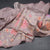 Raw Silk Brown Zari stripes Saree And Printed Sequence Work