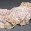Raw Silk Cream Floral Printed Saree With Zari Border 06