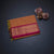 Chettinad Cotton Shot Colour Plain Saree With Zari Border With Blouse