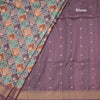 Raw Silk Multi Colour Printed Saree With Zari Border 02