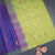 Vaazhai Naar Purple Saree With Thread Buttas And Contrast Pallu 02