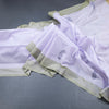 Vaazhai Naar Light Lavender Saree With Thread Buttas And Contrast Pallu