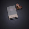 Organza Grey Floral Thread Work Saree With Zari Border