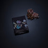 Semi Raw Silk Black Floral Printed Saree
