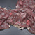 Semi Raw Silk Dark Brown Floral Printed Saree