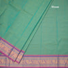 Kanchi Cotton Shot Colour Saree With Thread Buttas And Zari Border
