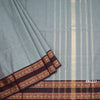 Kanchi Cotton Shot Colour Plain Saree And Rettapet Border