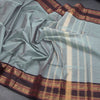 Kanchi Cotton Shot Colour Plain Saree And Rettapet Border - Kumaran Silks