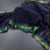 Kanchi Cotton Navy Blue Plain Saree And Temple Border