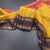 Kanchi Cotton Yellow Plain Saree With Two Colour Border