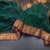 Kanchi Cotton Dark GreenSaree With Thread Buttas And Zari Border 02