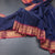 Kanchi Cotton Navy Blue Saree With Zari Buttas And Zari Border