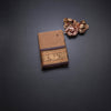 Kanchi Cotton Brown Saree With Thread Buttas And Temple Border