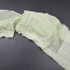 Semi Linen Pista Green Thread Work Saree