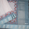 Kota Cream Saree With Mirror Buttas On The body And Zari Border 02