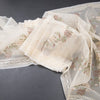 Kota Cream Floral Thread Work Saree