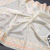 Kota Cream Floral Thread Buttas And Zari Border - Kumaran Silks