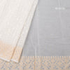 Kota Cream Floral Thread Work Saree 03