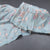 Semi Raw Silk Powder Blue Printed Saree With Floral Creeper Design