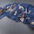 Kota Dark Blue Borderless Printed Saree