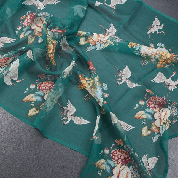 Raw Silk Multi Colour Stripes Saree With Printed Border