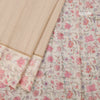 Raw Silk Multi Colour Stripes Saree With Printed Border 02
