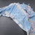 Kota Cornflower Blue Printed With Thread Work Saree