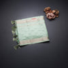 Kota Light Green Printed With Thread Work Saree